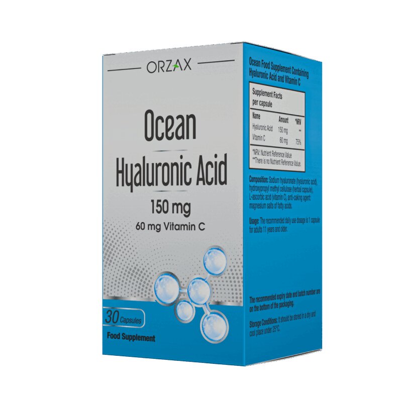 Изображение товара Orzax Ocean Гиалуроновая кислота 150 мг капсулы 30 шт