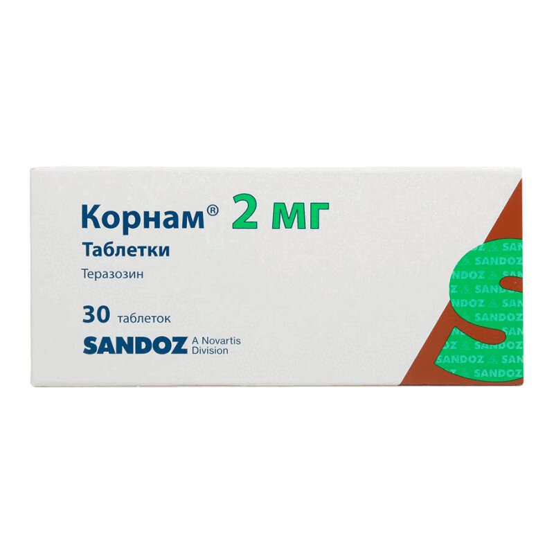 Изображение товара Корнам 2 мг таблетки 30 шт