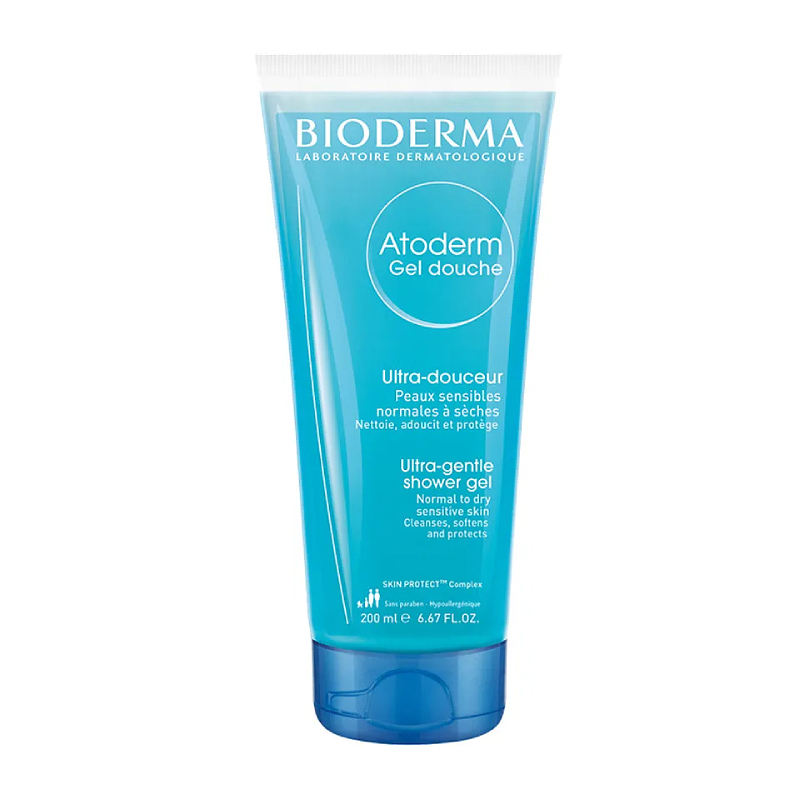 Изображение товара Bioderma Atoderm Гель для душа очищающий для сухой и нормальной кожи 200 мл