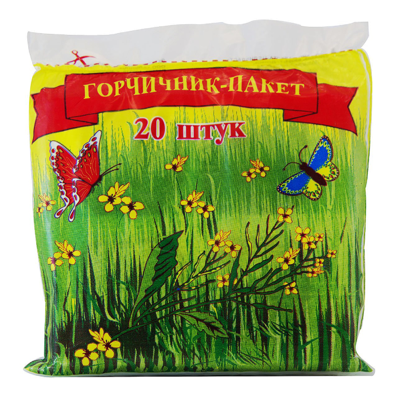 Изображение товара Горчичник-пакет Висмут 20 шт для наружного применения