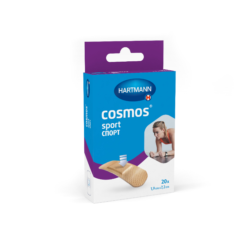 Изображение товара Cosmos Sport Гипоаллергенный амортизирующий пластырь 20 шт
