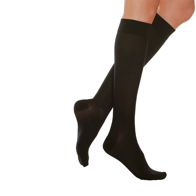 Изображение товара Компрессионные гольфы Relaxsan Basic Gambaletto 2 класс компрессии 280 den Черные