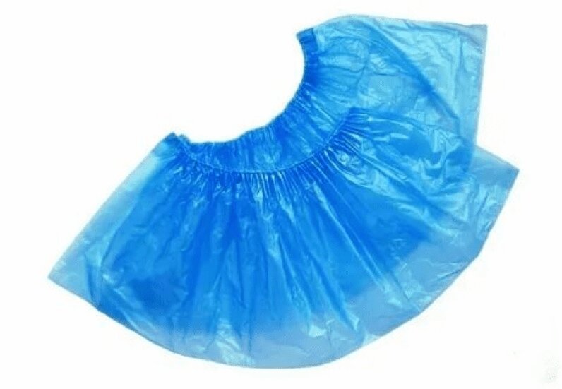 Изображение товара Бахилы полиэтиленовые одноразовые 2 шт/1 пара