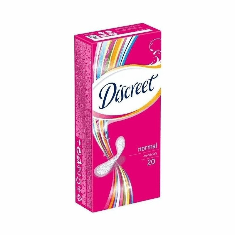 Изображение товара Discreet Normal Прокладки ежедневные 20 шт