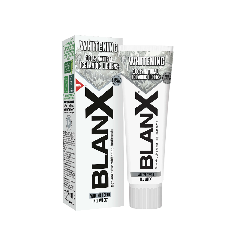 Изображение товара BlanX Advanced Whitening отбеливающая зубная паста 75 мл из Италии