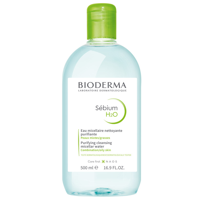 Изображение товара Мицеллярная вода Bioderma Sebium Н2О для жирной и проблемной кожи 500 мл