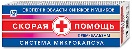 Изображение товара Скорая помощь крем-бальзам от синяков и ушибов 75 мл - Фора-Фарм