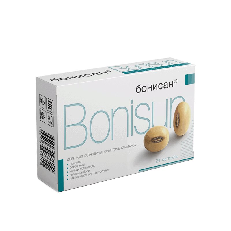 Изображение товара Бонисан капсулы для женщин при климаксе 24 шт натуральный комплекс