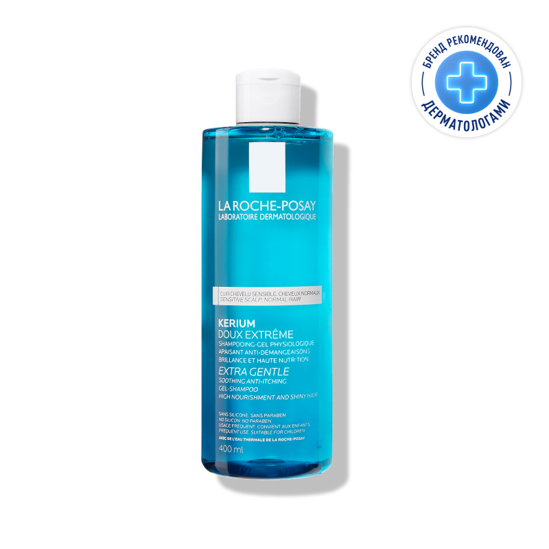 Изображение товара La Roche-Posay Kerium Шампунь-гель мягкий для ежедневного использования 400 мл