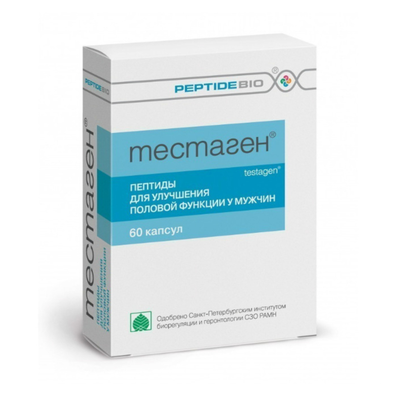 Изображение товара Тестаген капсулы 60 шт для улучшения половой системы у мужчин