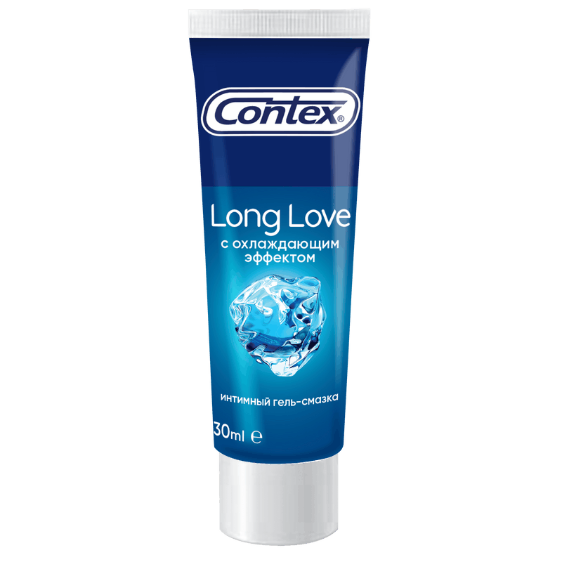 Изображение товара Contex Long Love Гель-смазка с охлаждением 30 мл