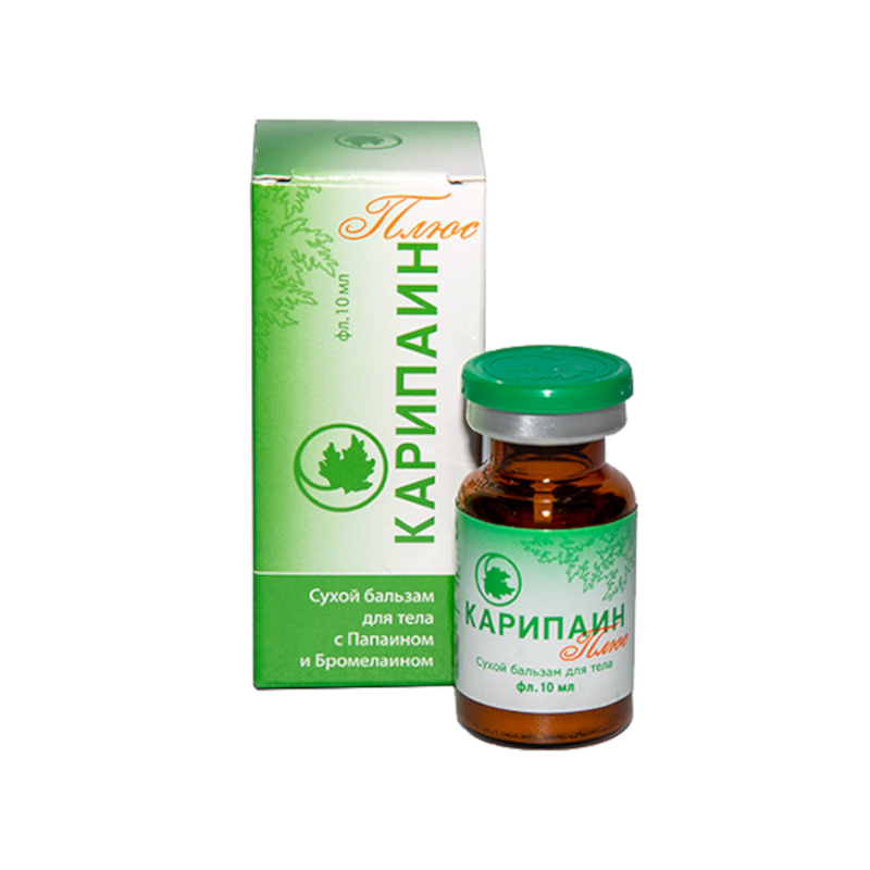 Изображение товара Карипаин плюс 1 г лечебный препарат для пищеварения в фл.упак. 1 шт