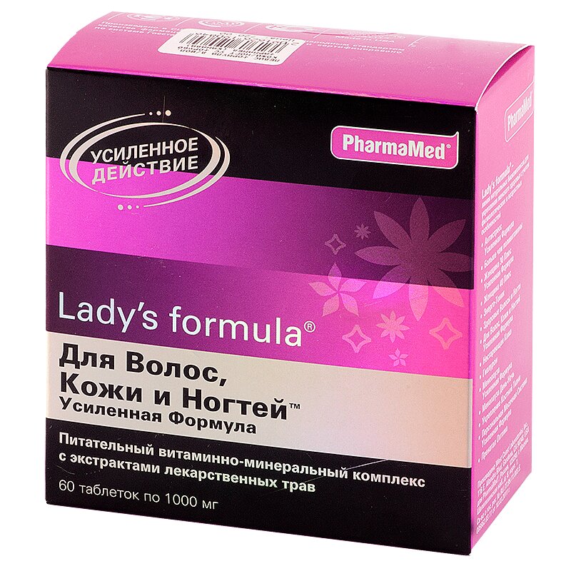 Изображение товара Lady's Formula Усиленная формула для волос, кожи и ногтей 60 шт