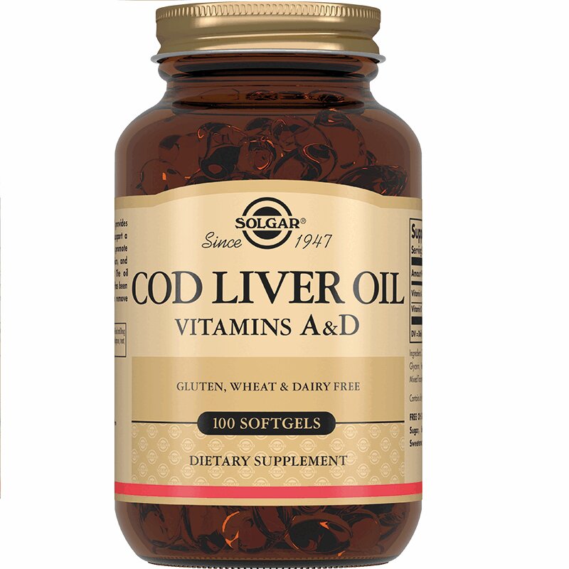 Изображение товара Solgar Жир из печени норвежской трески капсулы 100 шт