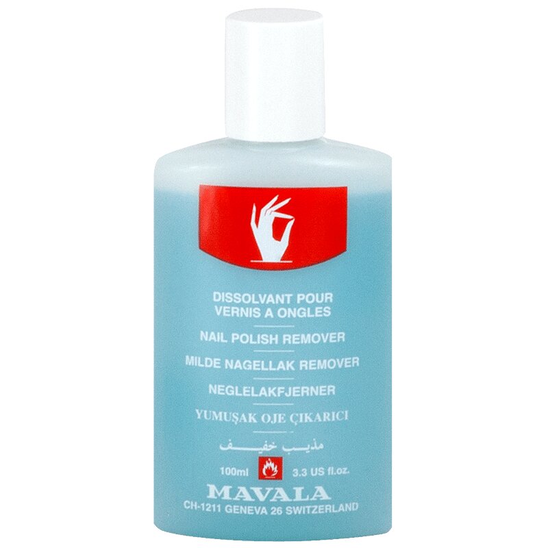 Изображение товара Мавала жидкость для снятия лака Голубая 100 мл
