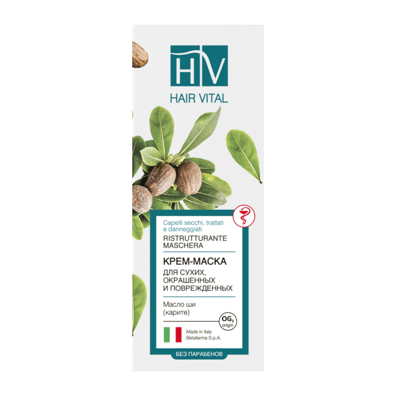 Изображение товара Hair Vital Крем-маска для поврежденных волос 150 мл восстановление и увлажнение