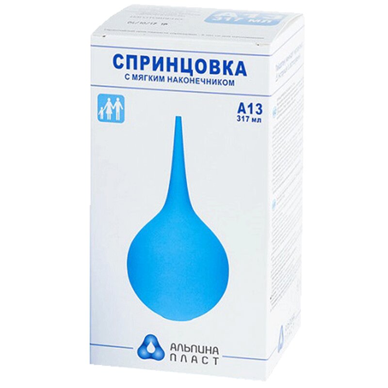 Изображение товара Спринцовка А-13 317 мл с мягким наконечником