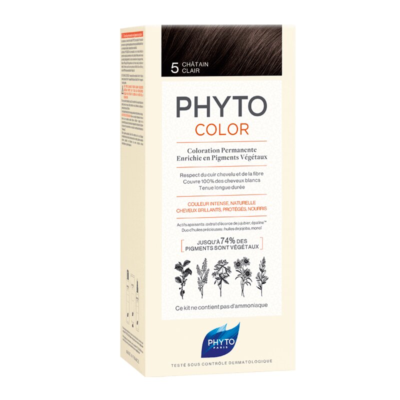 Изображение товара Phyto Колор Краска для волос Тон 5 Светлый шатен