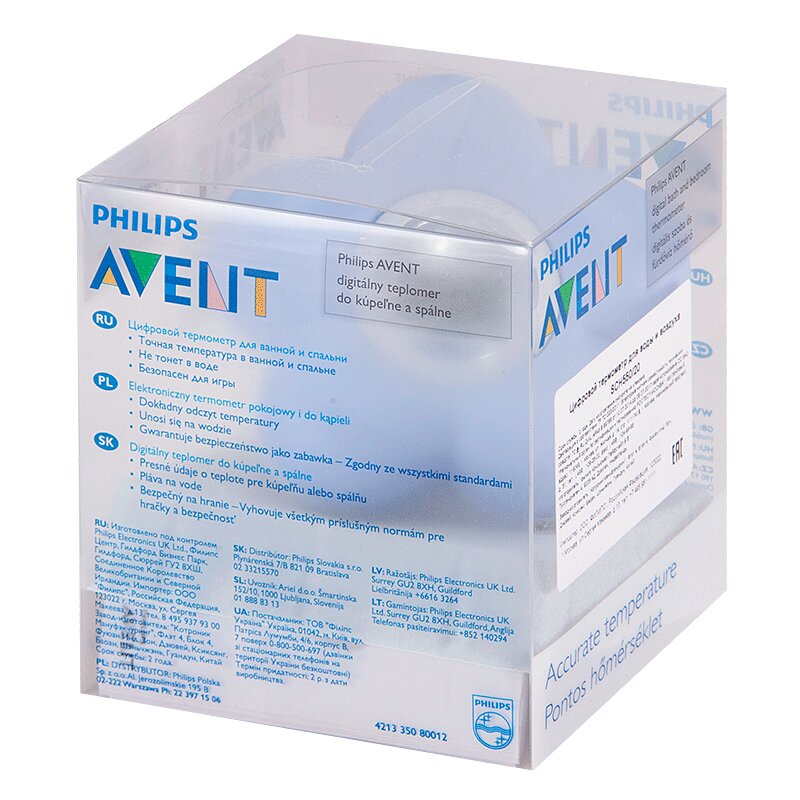 Изображение товара Philips Avent Термометр цифровой для воды и воздуха