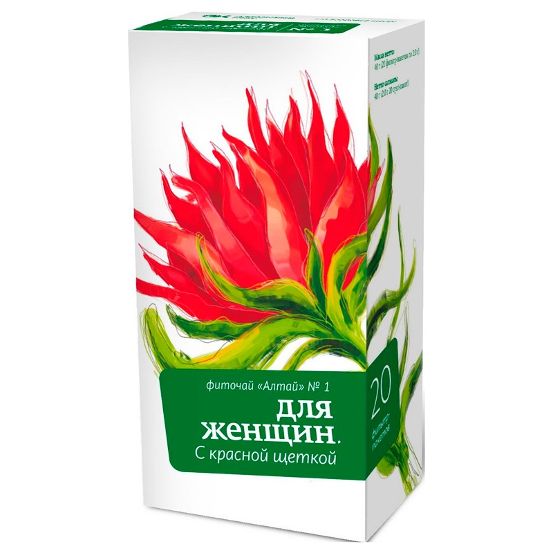 Изображение товара Фиточай Алтай №1 для женщин Красная щетка фильтр-пакеты 20 шт