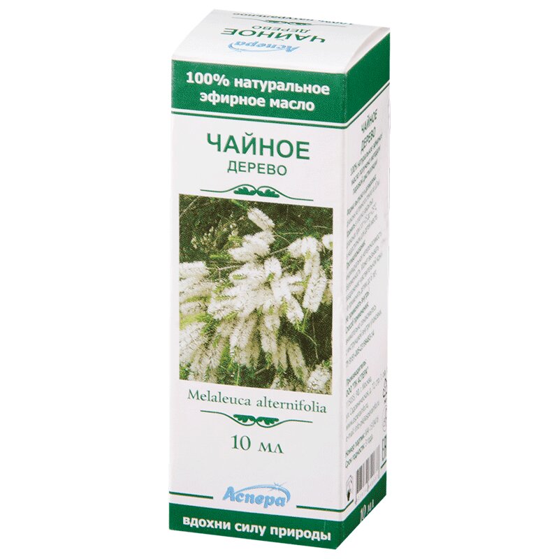 Изображение товара Аспера Эфирное масло Чайное дерево 10 мл натуральное средство для ухода
