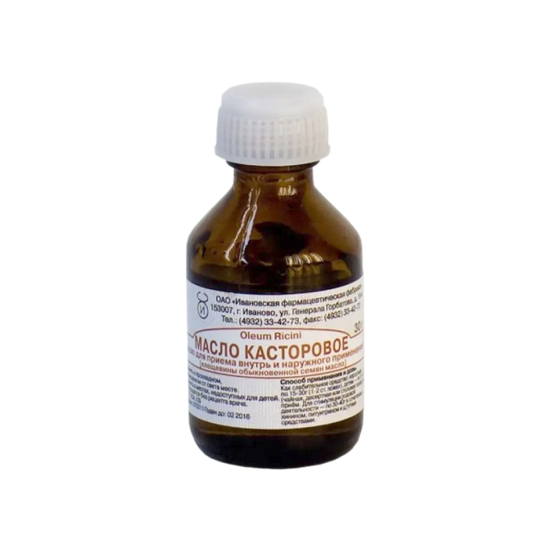 Изображение товара Касторовое масло 30 г N1 натуральное для ухода за кожей и волосами