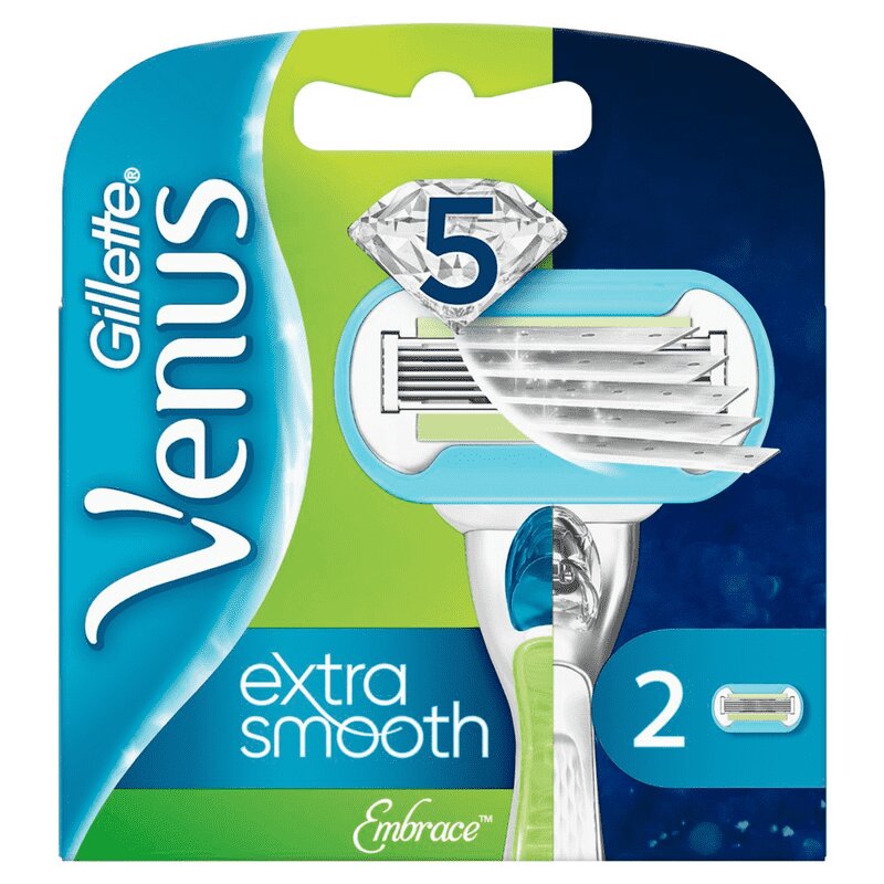 Изображение товара Кассеты для бритвенного станка Gillette Venus Extra Smooth Embrace 2 шт