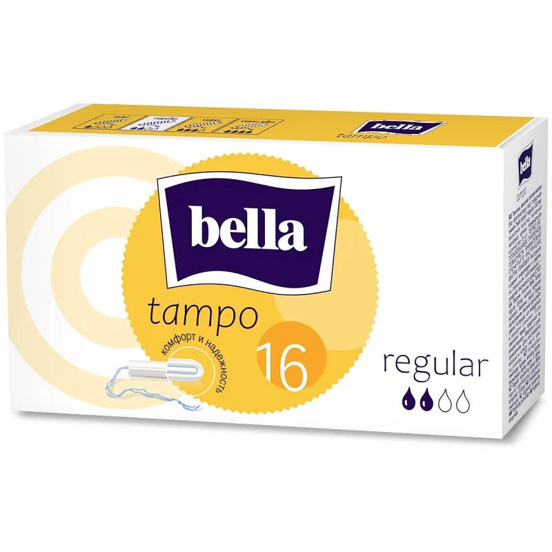 Изображение товара Гигиенические тампоны Bella Tampo Regular 16 шт без аппликатора
