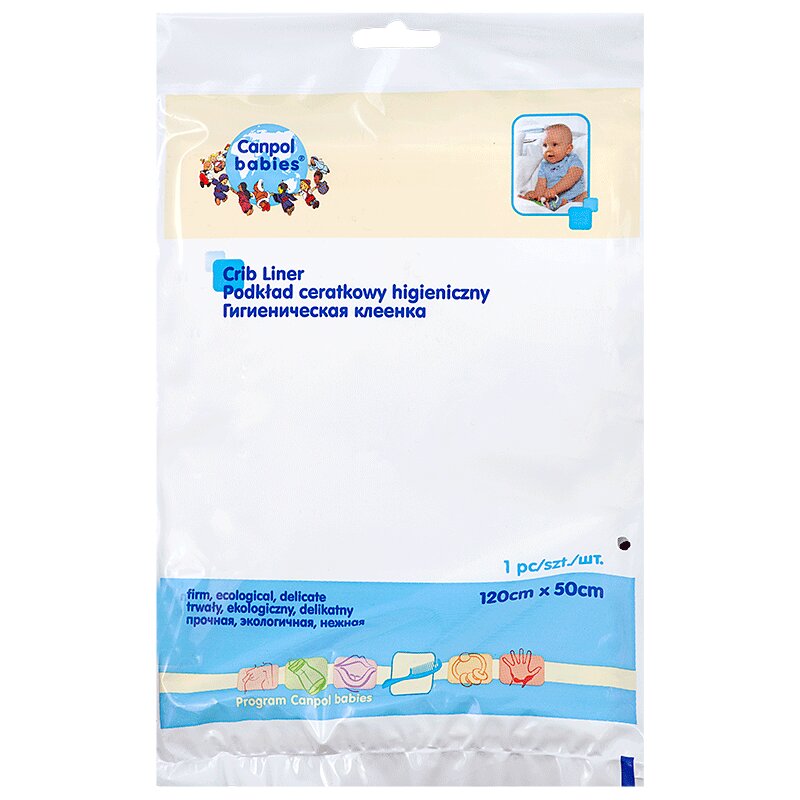 Изображение товара Клеенка детская Canpol Babies 50 см х 120 см для малышей
