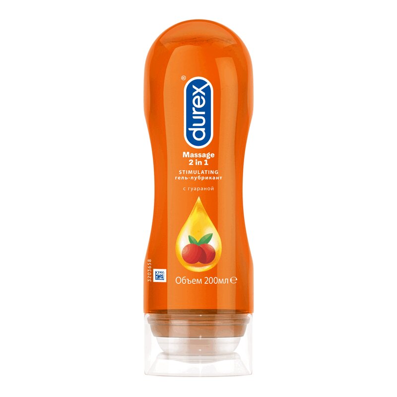 Изображение товара Durex Play Massage Гель-лубрикант с гуараной 200 мл