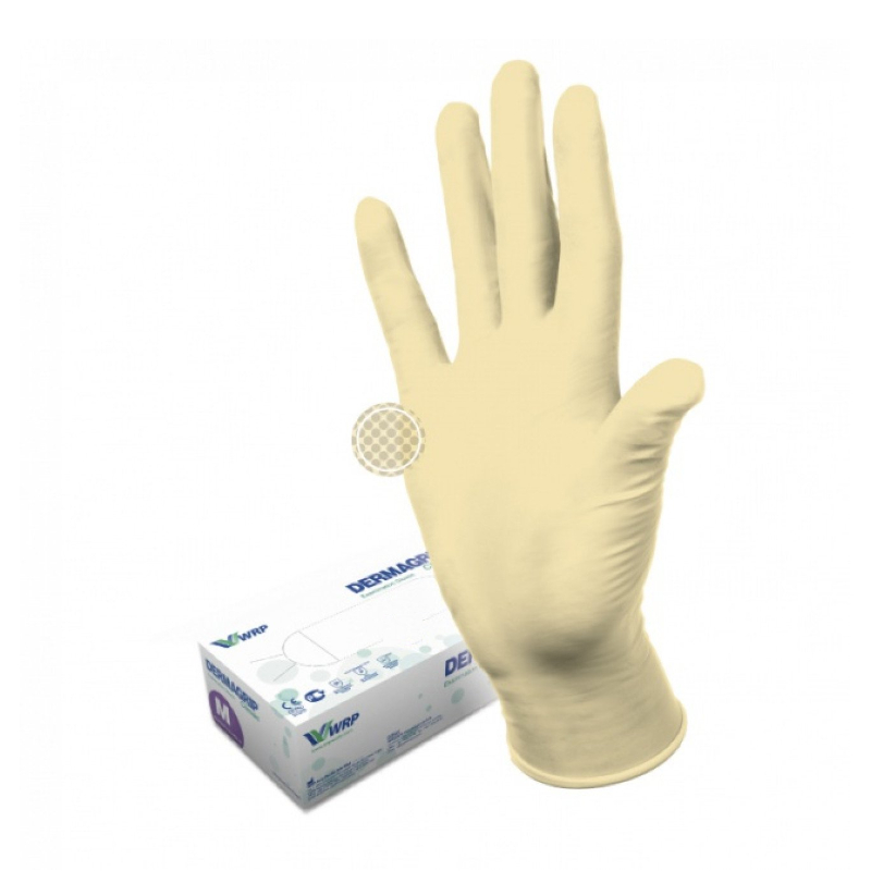 Изображение товара Дермагрип Классик Перчатки латексные нестерильные неопудренные р-р S 2 шт