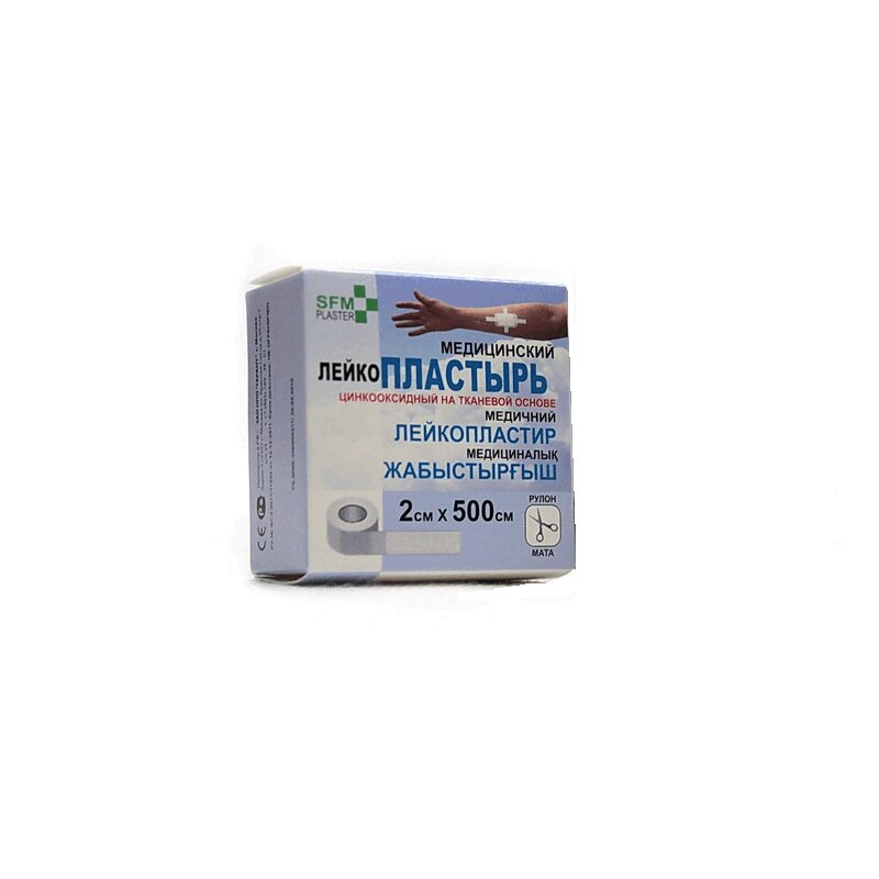Изображение товара Лейкопластырь фиксирующий на тканевой основе SFM Plaster 3 см х 500 см 1 шт