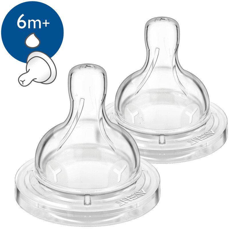 Изображение товара Philips Avent Classic+ Anti-colic Соска силиконовая 6 месяцев 2 шт