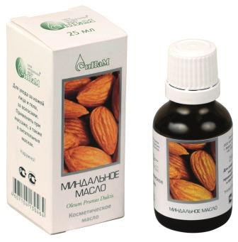 Изображение товара Миндальное косметическое масло СиНаМ 25 мл для ухода за кожей и волосами
