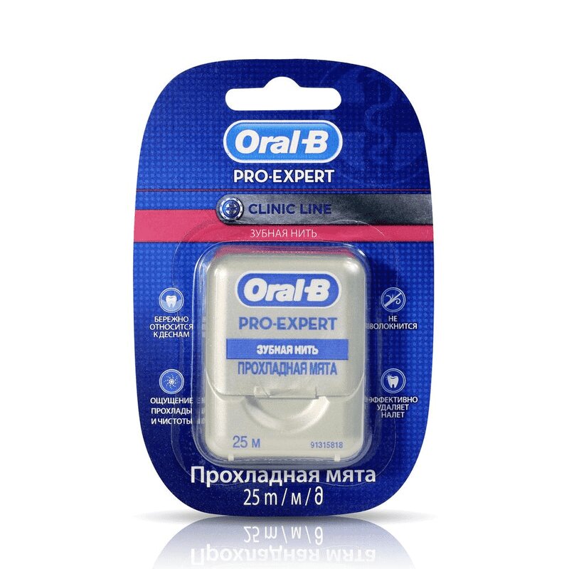 Изображение товара Oral-B Про Эксперт Клиник Нить зубная Мята 25 м