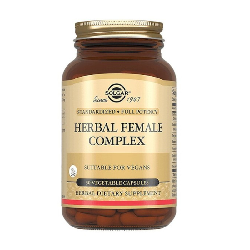 Изображение товара Solgar Натуральный растительный комплекс для женщин, 50 капсул