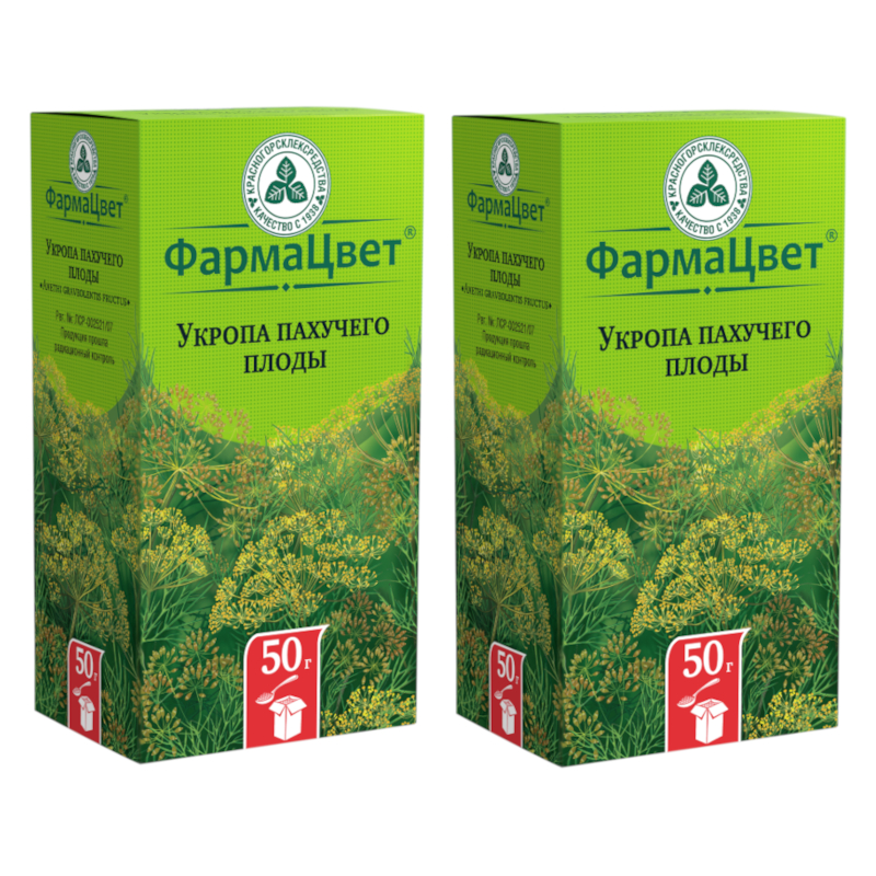 Изображение товара Набор 2Х Укропа пахучего плоды 50 г - натуральный продукт