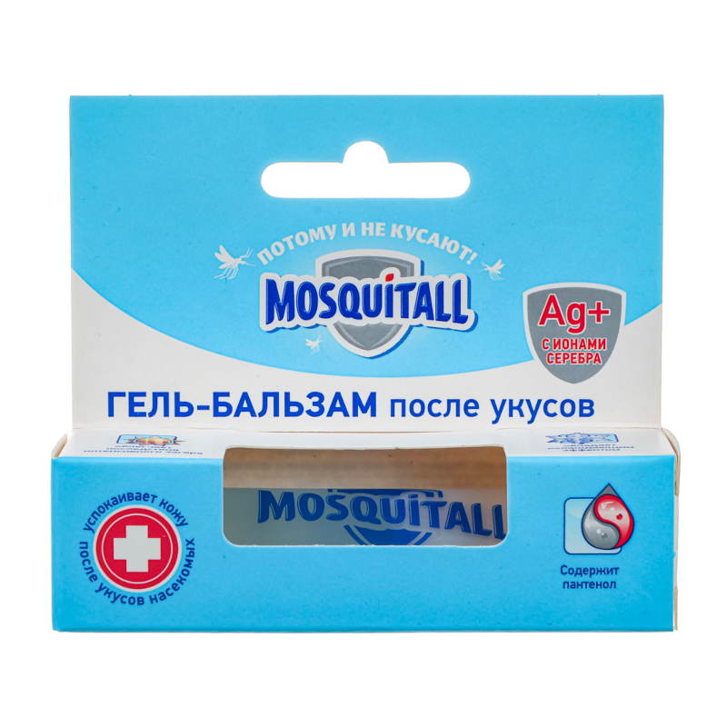 Изображение товара Mosquitall Скоря помощь Гель-бальзам после укусов 10 мл для снятия дискомфорта