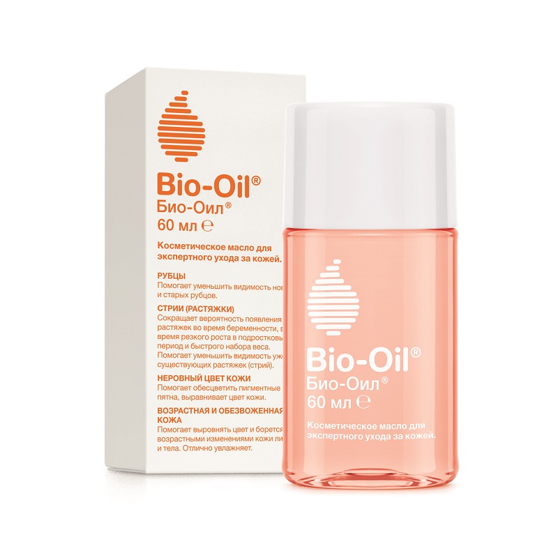 Изображение товара Bio-Oil Масло для тела 60 мл против растяжек и шрамов для чувствительной кожи
