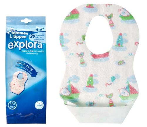 Изображение товара Tommee Tippee Нагрудники одноразовые 20 шт для кормления