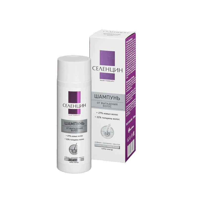 Изображение товара Селенцин Шампунь от выпадения волос 200 мл для укрепления и роста волос