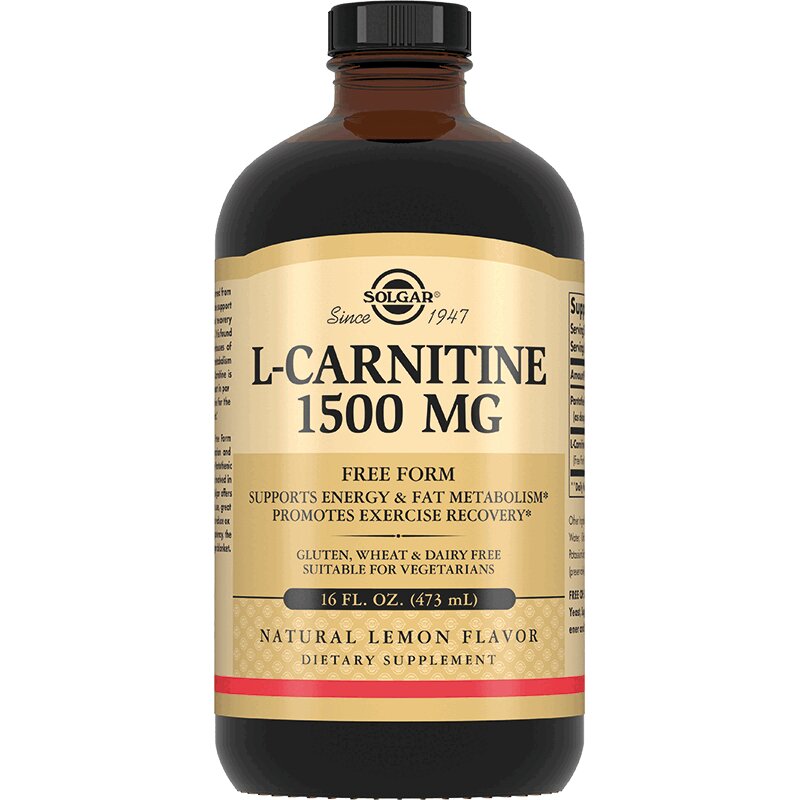 Изображение товара Solgar L-Карнитин жидкий 1500 мг 473 мл для энергии и обмена веществ