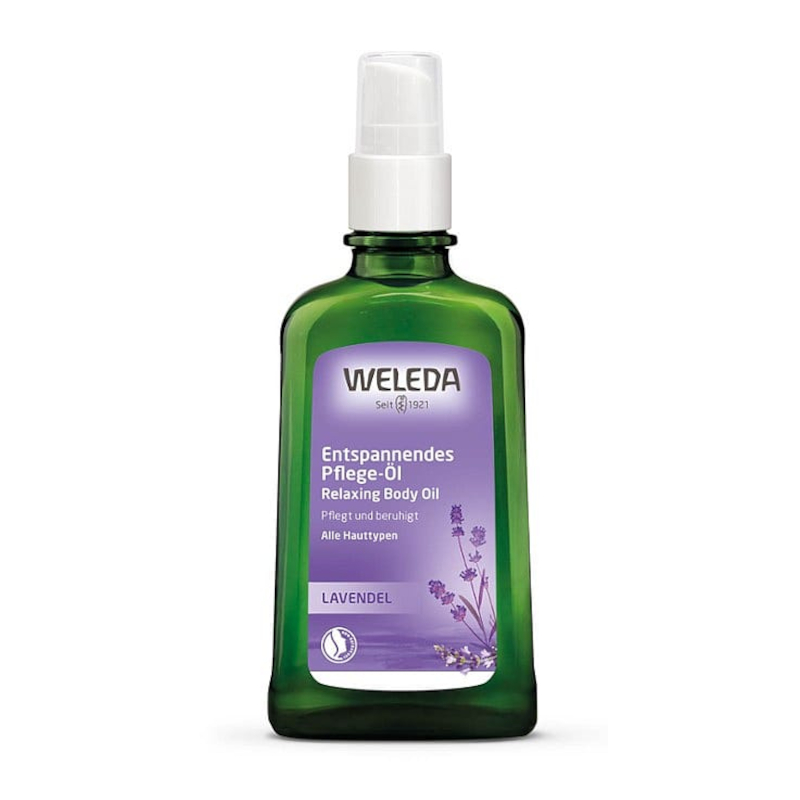 Изображение товара Масло для тела Веледа Лаванда расслабляющее 100 мл для мягкой кожи и релакса
