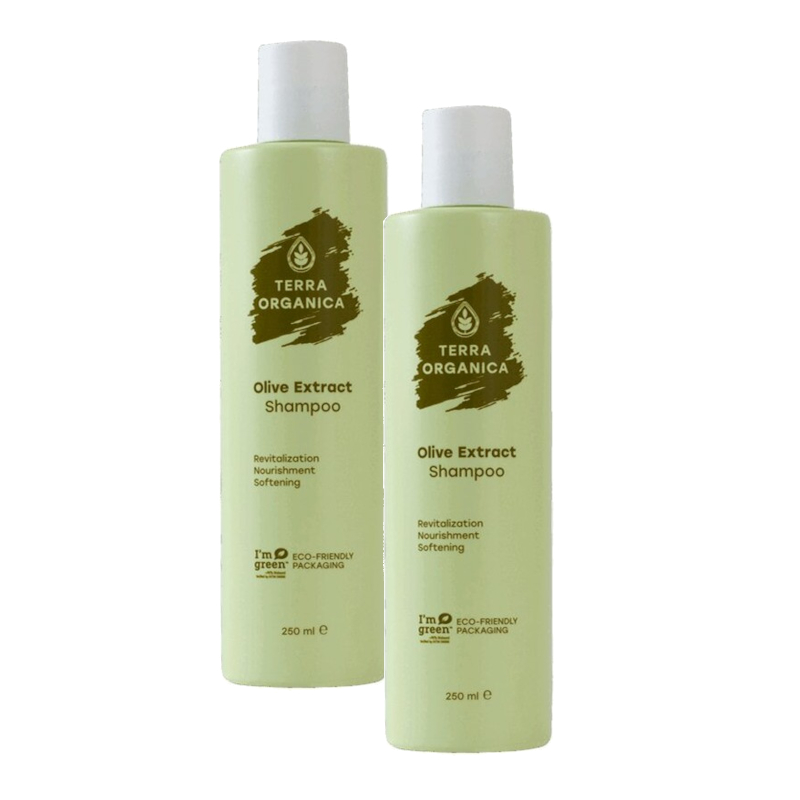 Изображение товара Набор 2Х Terra Organika шампунь с экстрактом оливы 250 мл натуральный уход