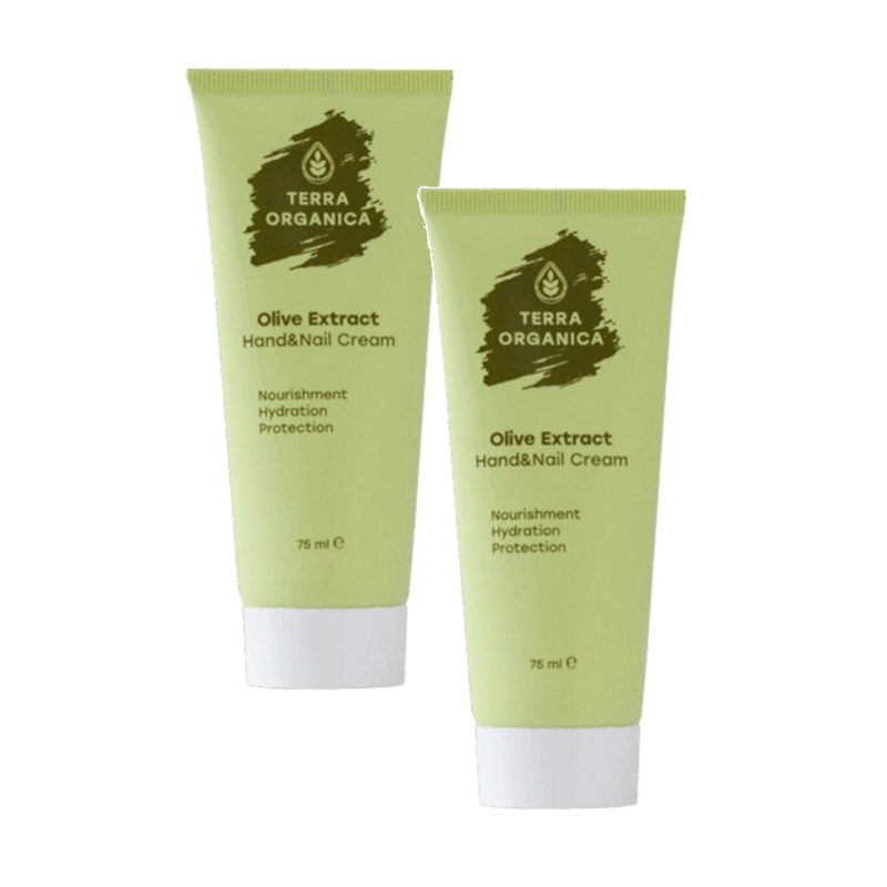 Изображение товара Набор 2Х Terra Organika Крем для рук и ногтей с экстрактом оливы 75 мл