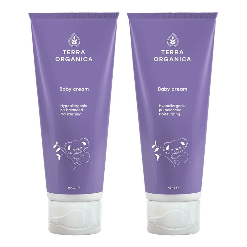 Изображение товара Набор 2Х Terra Organika Детский крем для ухода 100 мл гипоаллергенный