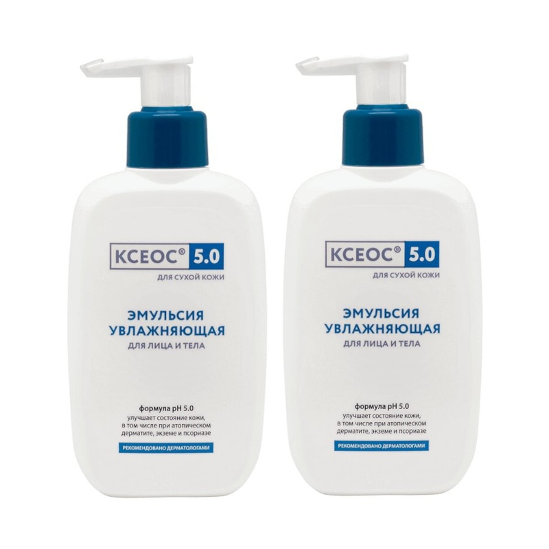 Изображение товара Набор 2Х КСЕОС 5.0 Эмульсия увлажняющая для лица и тела 250 мл