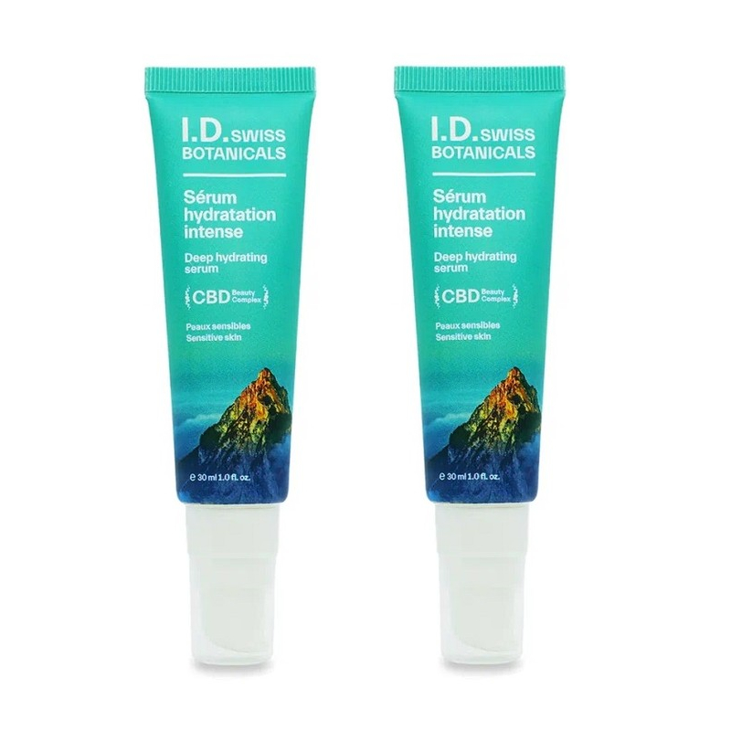 Изображение товара Глубоко увлажняющая сыворотка I.D. Swiss Botanicals 30 мл с CBD
