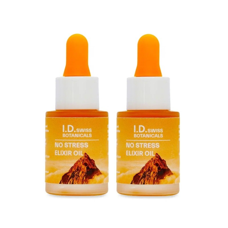 Изображение товара Набор масел I.D. Swiss Botanicals антистресс для лица и тела, 10 мл, 2 шт