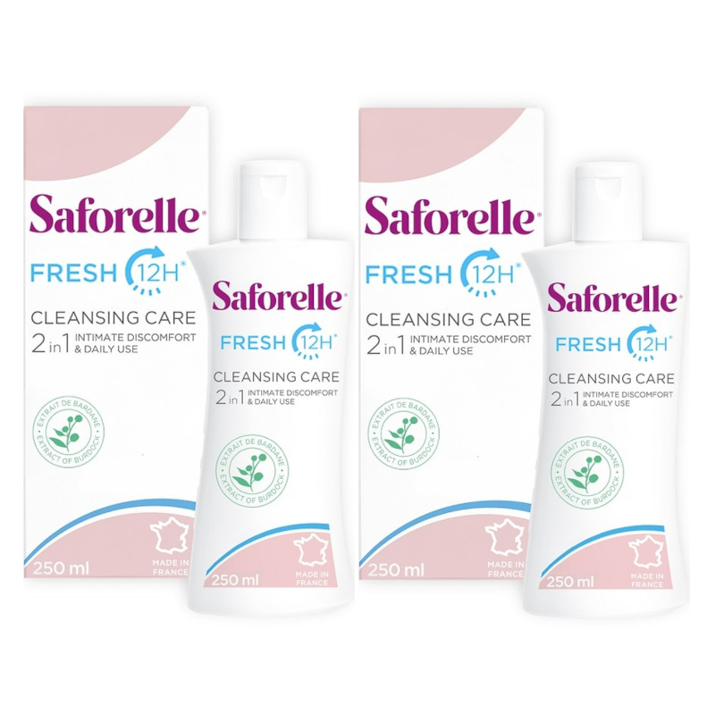Изображение товара Набор 2Х Saforelle Гель для интимной гигиены экстра свежесть 250 мл